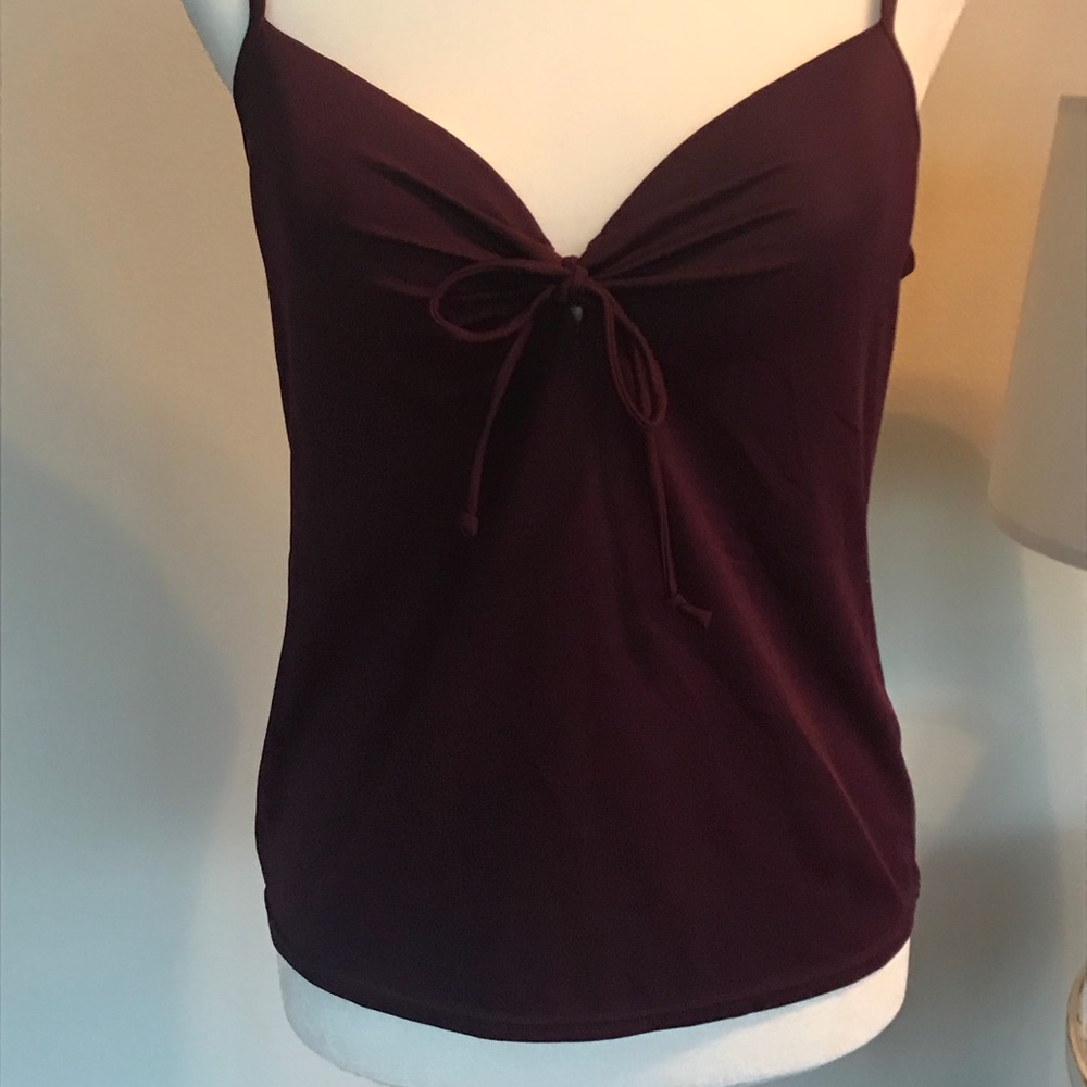 Victoria Secret Swim Top Wine